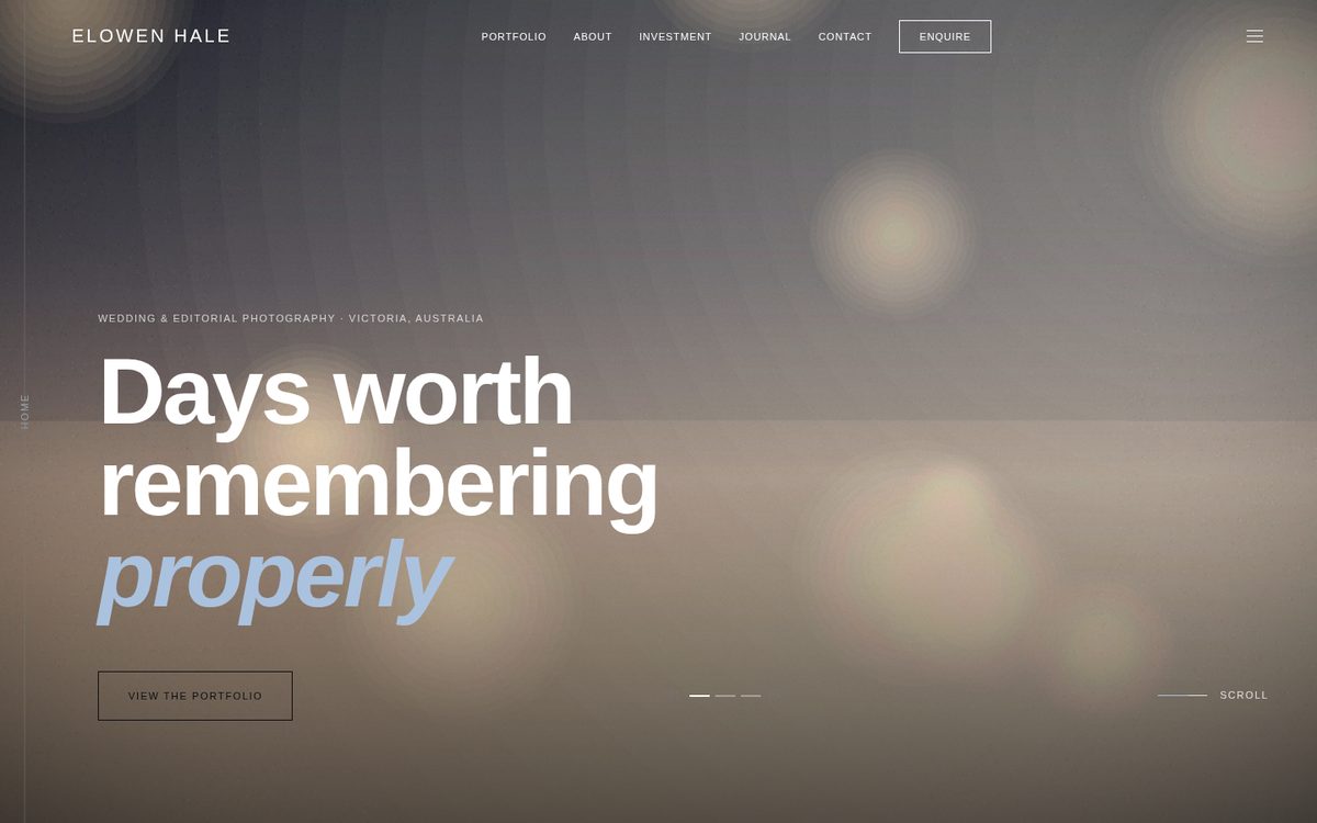 Cobalt — pure white, true black, a clean modern grotesque